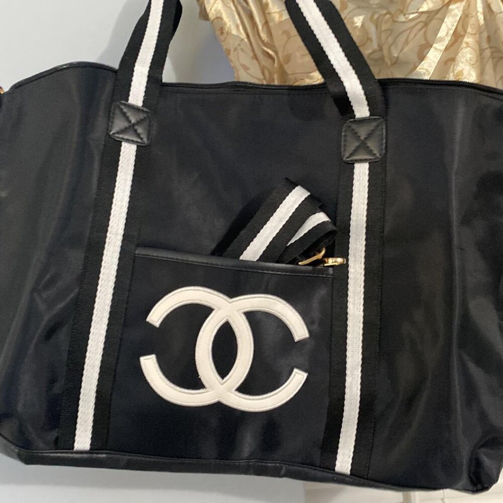 CHANEL WEEKENDER TOTE "MINT"